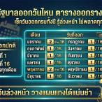 ธันวาหวยออกวันไหน